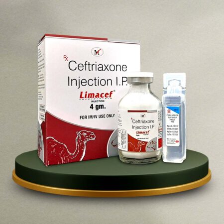 Ceftriaxone 4 gm Dry Injection - Livestock Medicine